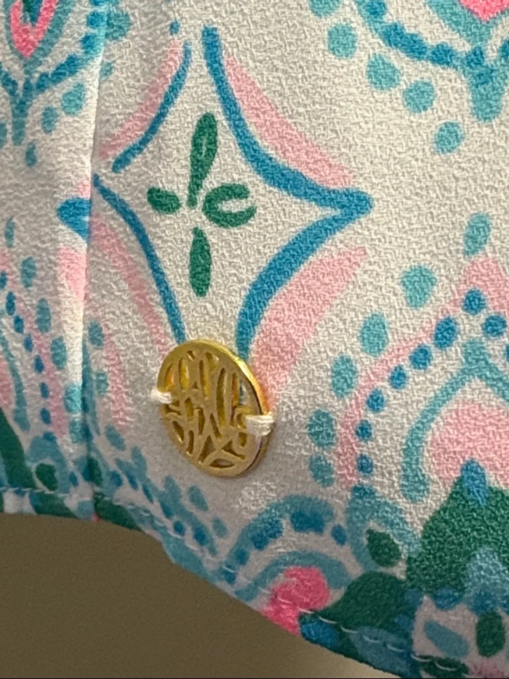 Lilly Pulitzer Florin Girls Best Friend  Blouse Sleeveless - Picture 11 of 11